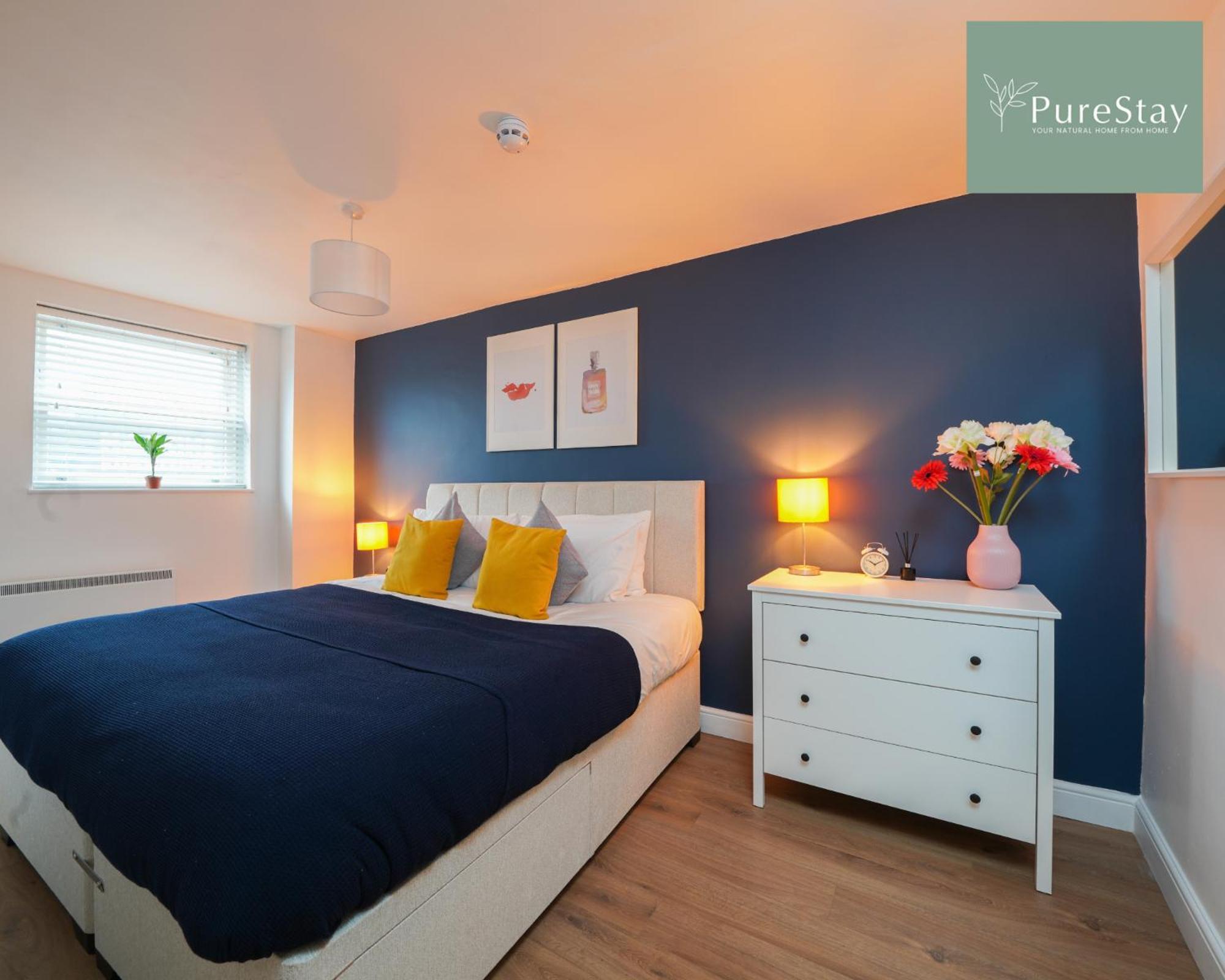 Stunning Two Bed Leamington Apartment With Free Wifi By Purestay Short Lets & Serviced Accommodation Zewnętrze zdjęcie