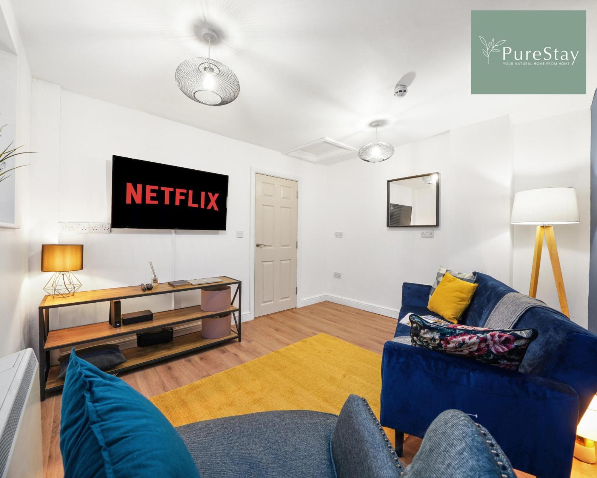 Stunning Two Bed Leamington Apartment With Free Wifi By Purestay Short Lets & Serviced Accommodation Zewnętrze zdjęcie