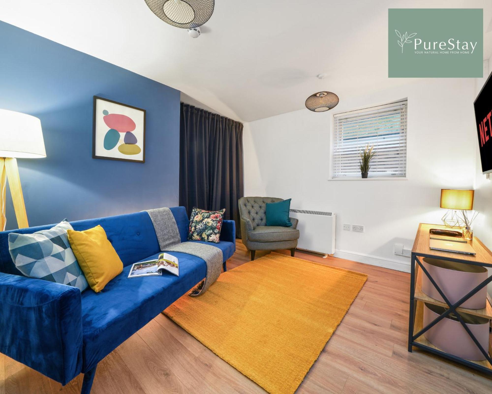 Stunning Two Bed Leamington Apartment With Free Wifi By Purestay Short Lets & Serviced Accommodation Zewnętrze zdjęcie