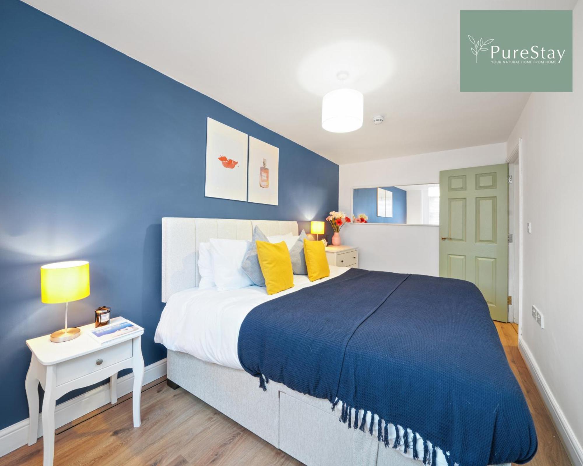 Stunning Two Bed Leamington Apartment With Free Wifi By Purestay Short Lets & Serviced Accommodation Zewnętrze zdjęcie