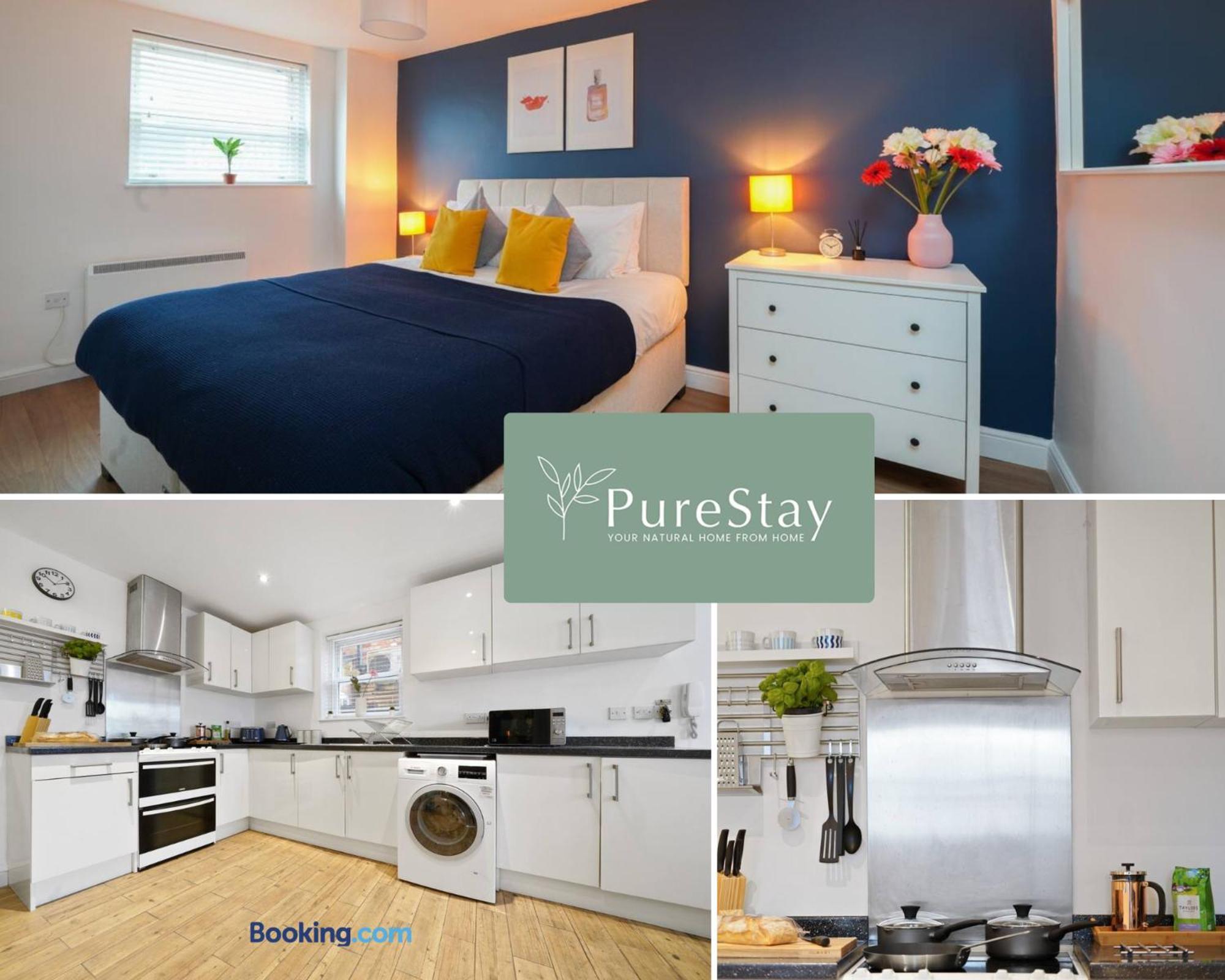 Stunning Two Bed Leamington Apartment With Free Wifi By Purestay Short Lets & Serviced Accommodation Zewnętrze zdjęcie